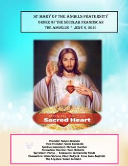 St Mary of The Angels Fraternity Order of the Secular Franciscan The Angelus * June 6, 2021 - St. Margaret of Cortona ...