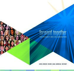 PARTNERSHIP AND COLLABORATION - Ann Arbor SPARK