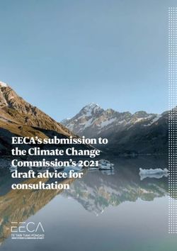 EECA's submission to the Climate Change Commission's 2021 draft advice for consultation