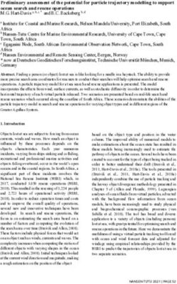 Preliminary assessment of the potential for particle trajectory modelling to support ocean search and rescue operations