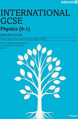 INTERNATIONAL GCSE Physics (9-1) SPECIFICATION Pearson Edexcel ...