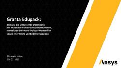 Granta Edupack: Blick auf die umfassende Datenbank mit Materialien und Prozessinformationen, lehrreichen Software-Tools zu Werkstoffen sowie einer ...