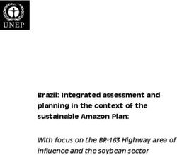 Brazil: Integrated assessment and planning in the context of the sustainable Amazon Plan: With focus on the BR-163 Highway area of influence and ...