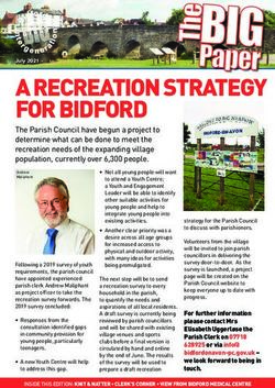 A recreation strategy for Bidford - Bidford ...