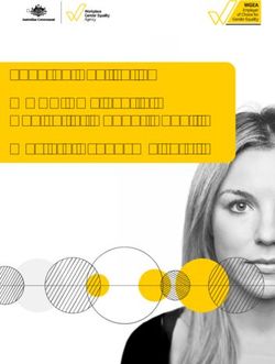 2018-19 Application WGEA Employer of Choice for Gender Equality Western Sydney University