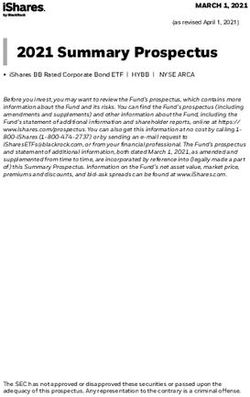 2021 Summary Prospectus - iShares