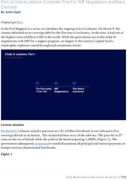 Part I of Crisis in Lebanon: Economic "Free Fall," IMF Negotiations, and Beirut Explosion
