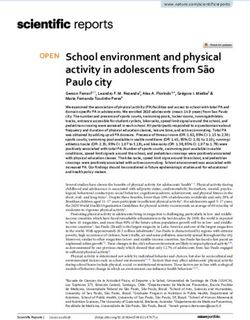 School environment and physical activity in adolescents from São Paulo city