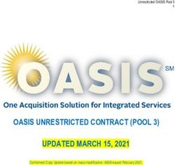 OASIS UNRESTRICTED CONTRACT (POOL 3) UPDATED MARCH 15, 2021 - Unrestricted OASIS Pool 3 1 - GSA