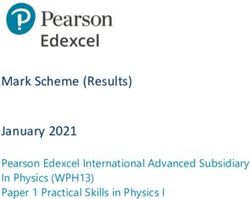 Mark Scheme (Results) January 2021 - Pearson Edexcel International ...