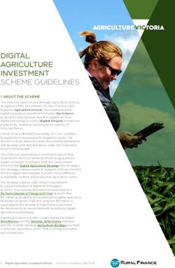 DIGITAL AGRICULTURE INVESTMENT SCHEME GUIDELINES