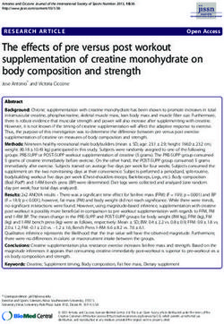 The effects of pre versus post workout supplementation of creatine monohydrate on body composition and strength