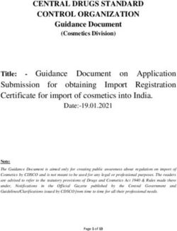 CENTRAL DRUGS STANDARD CONTROL ORGANIZATION