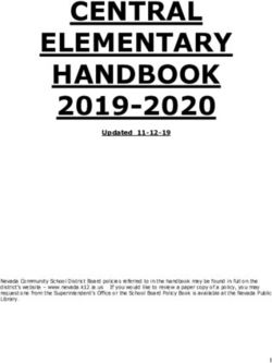 CENTRAL ELEMENTARY HANDBOOK 2019-2020 - Nevada ...