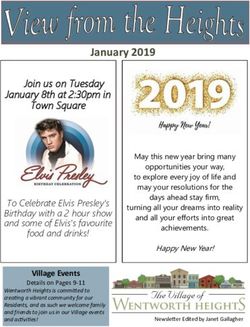 January 2019 - Schlegel Villages