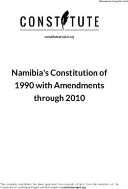 Namibia's Constitution of 1990 with Amendments through 2010