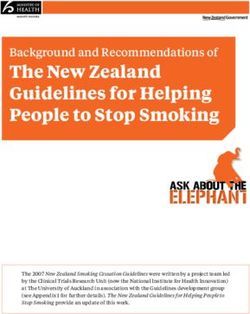 The New Zealand Guidelines for Helping People to Stop Smoking