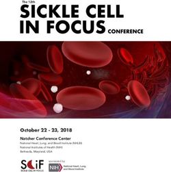 October 22 - 23, 2018 - Natcher Conference Center National Heart, Lung, and Blood Institute (NHLBI) National Institutes of Health (NIH) Bethesda ...