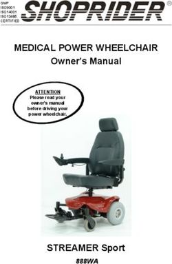 MEDICAL POWER WHEELCHAIR - Owner's Manual - STREAMER Sport 888WA - ATTENTION Please read your owner's manual