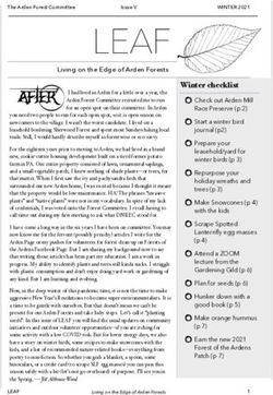 LEAF After I had lived in Arden for a little over a year, the - Delaware.gov