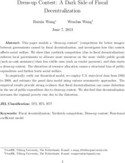 Dress-up Contest: A Dark Side of Fiscal Decentralization