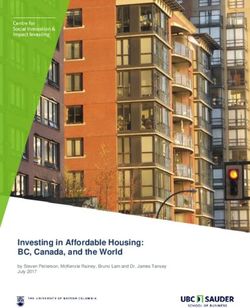 Investing in Affordable Housing: BC, Canada, and the World