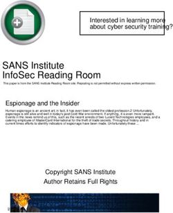 SANS Institute InfoSec Reading Room - SANS.org