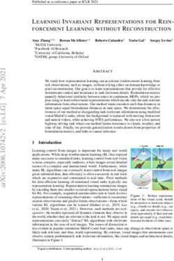 LEARNING INVARIANT REPRESENTATIONS FOR REIN-FORCEMENT LEARNING WITHOUT RECONSTRUCTION