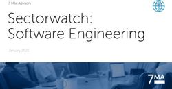 Sectorwatch: Software Engineering - 7 Mile Advisors - January 2021