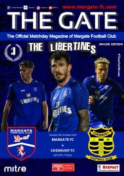 GATE TV www.margate-fc.com - MARGATE FC CHESHUNT FC v - ONLINE EDITION - CHESHUNT ...
