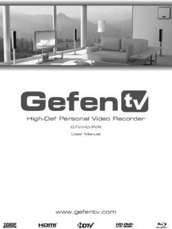 High-Def Personal Video Recorder www.gefentv.com