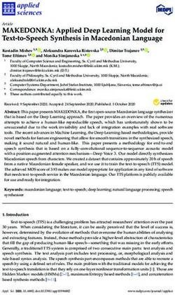 MAKEDONKA: Applied Deep Learning Model for Text-to-Speech Synthesis in Macedonian Language - MDPI