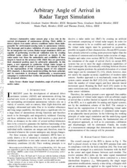 Arbitrary Angle of Arrival in Radar Target Simulation - arXiv