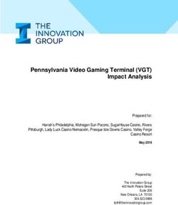 Pennsylvania Video Gaming Terminal (VGT) Impact Analysis