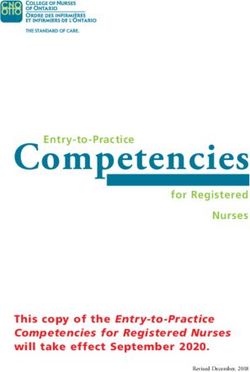 Competencies For Registered Nurses - This Copy Of The Entry-to-Practice ...