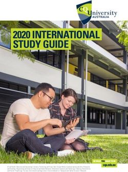 2020 INTERNATIONAL STUDY GUIDE - CQU