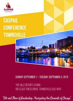 CASPAQ CONFERENCE TOWNSVILLE - 'EBB AND FLOW OF LEADERSHIP -NAVIGATING THE CHANNELS OF CHANGE' - CATHOLIC ...