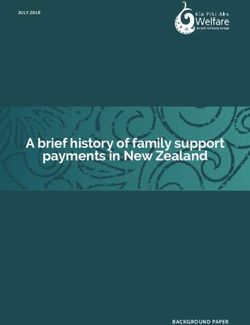 A brief history of family support payments in New Zealand