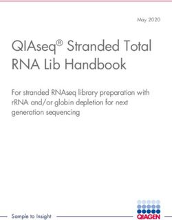 QIAseq Stranded Total RNA Lib Handbook - For stranded RNAseq library preparation with rRNA and/or globin depletion for next generation sequencing ...