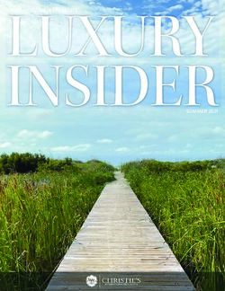 LUXURY INSIDER SUMMER 2021