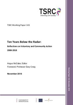 Ten Years Below the Radar: University of Birmingham
