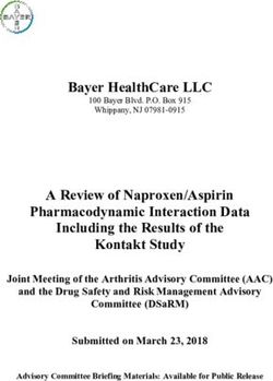 Bayer HealthCare LLC - FDA