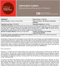 Mozambique/Nampula: Cholera
