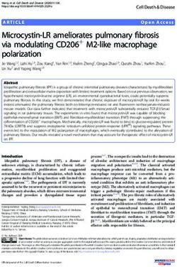 Microcystin-LR ameliorates pulmonary fibrosis via modulating CD206+ M2-like macrophage polarization - Nature