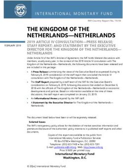 THE KINGDOM OF THE NETHERLANDS-NETHERLANDS - IMF