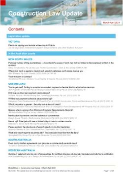 Construction Law Update - Minter Ellison