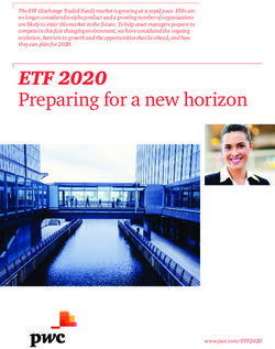 ETF 2020 Preparing for a new horizon