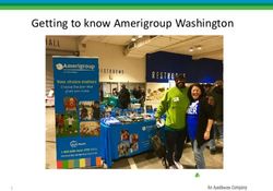 Getting to know Amerigroup Washington - King County