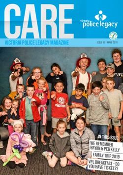 Care Issue 60 -APRIL 2019 - VICTORIA POLICE LEGACY MAGAZINE - IN THIS ISSUE