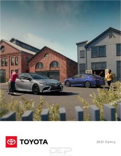 2021 Camry - Dealer E Process